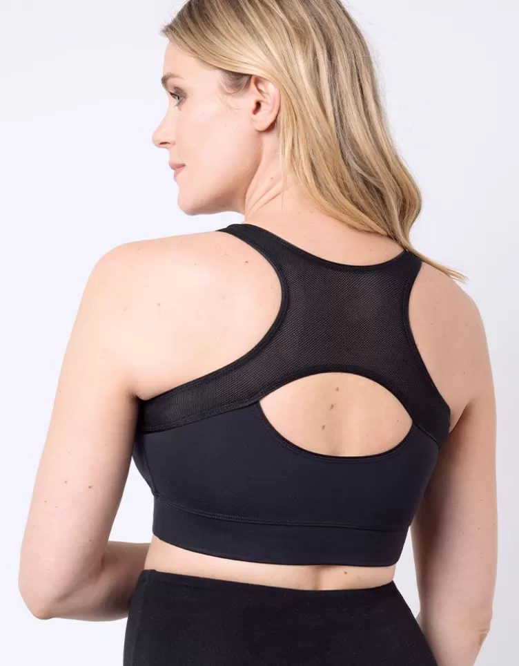 Seraphine Brassière de sport grossesse et allaitement - Noir | < Vêtements d'allaitement | Soutien-gorge d'allaitement et Lingerie