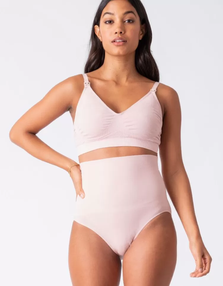 Seraphine Culotte post-grossesse taille haute – Lot de 2 Gris/Rose pâle | < Mise en forme et Habillement | Vêtements d'allaitement