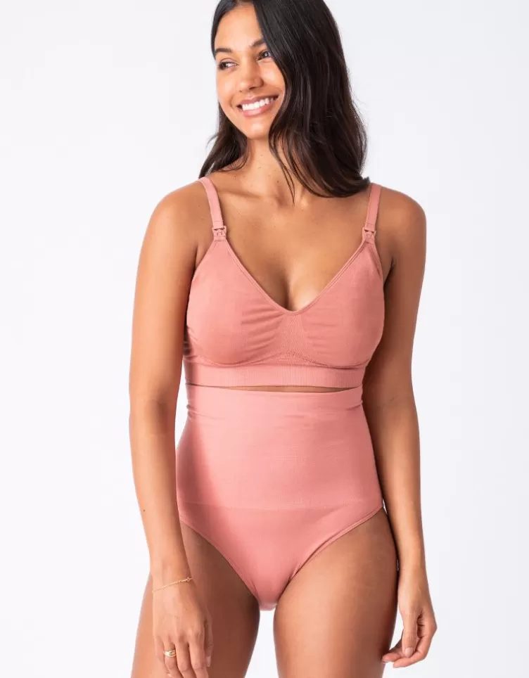 Seraphine Culotte post-grossesse taille haute – Lot de 2 Noir/Terracotta | < Mise en forme et Habillement | Vêtements d'allaitement