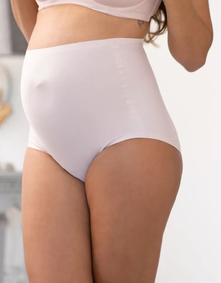 Seraphine Lot de 2 culottes hautes grossesse sans-démarcation – Nude | < Vêtements d'allaitement | Lingerie et gaines