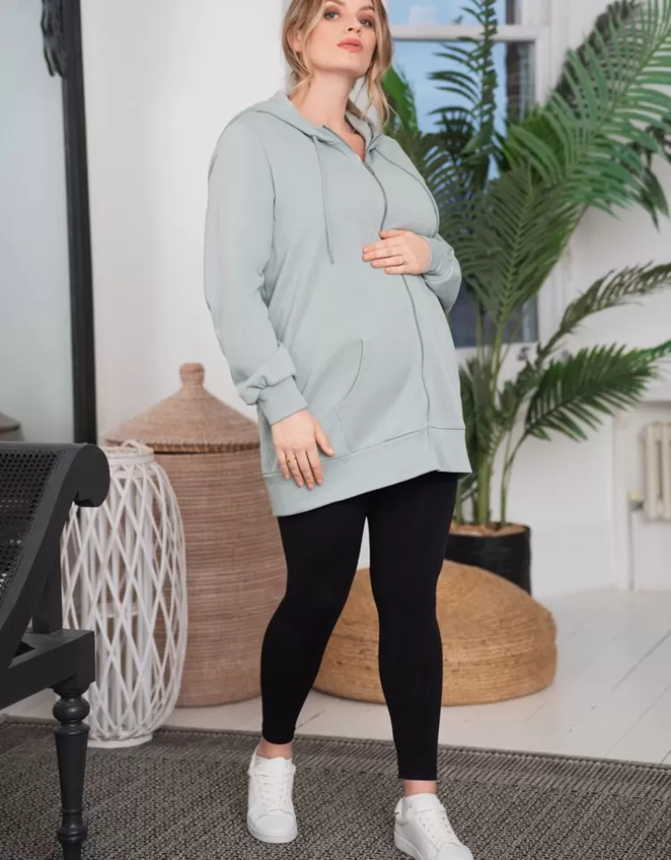 Seraphine Sweat à capuche grossesse et portage Curve 3 en 1 | < Manteaux et vestes