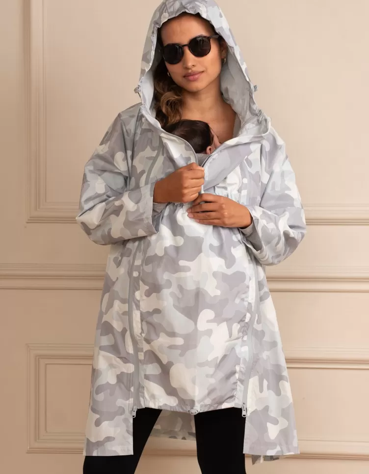 Seraphine Veste imperméable 3 en 1 pour maternité et portage | < Vêtements d'allaitement | Manteaux et vestes