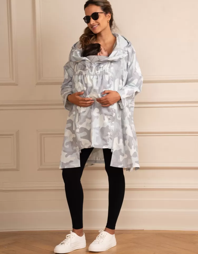 Seraphine Veste imperméable 3 en 1 pour maternité et portage | < Vêtements d'allaitement | Manteaux et vestes